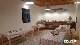 نمای داخلی رستوران اقامتگاه بوم گردی قدیم خونه - آستانه اشرفیه - کیاشهر - روستای لسکوکلایه